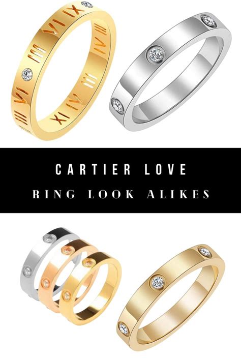 best cartier ring dupe|cartier dupe look alikes.